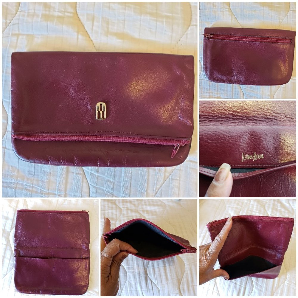 Vintage Neiman Marcus Women's Leather Clutch